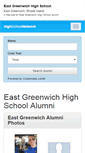 Mobile Screenshot of eastgreenwichhighschool.org